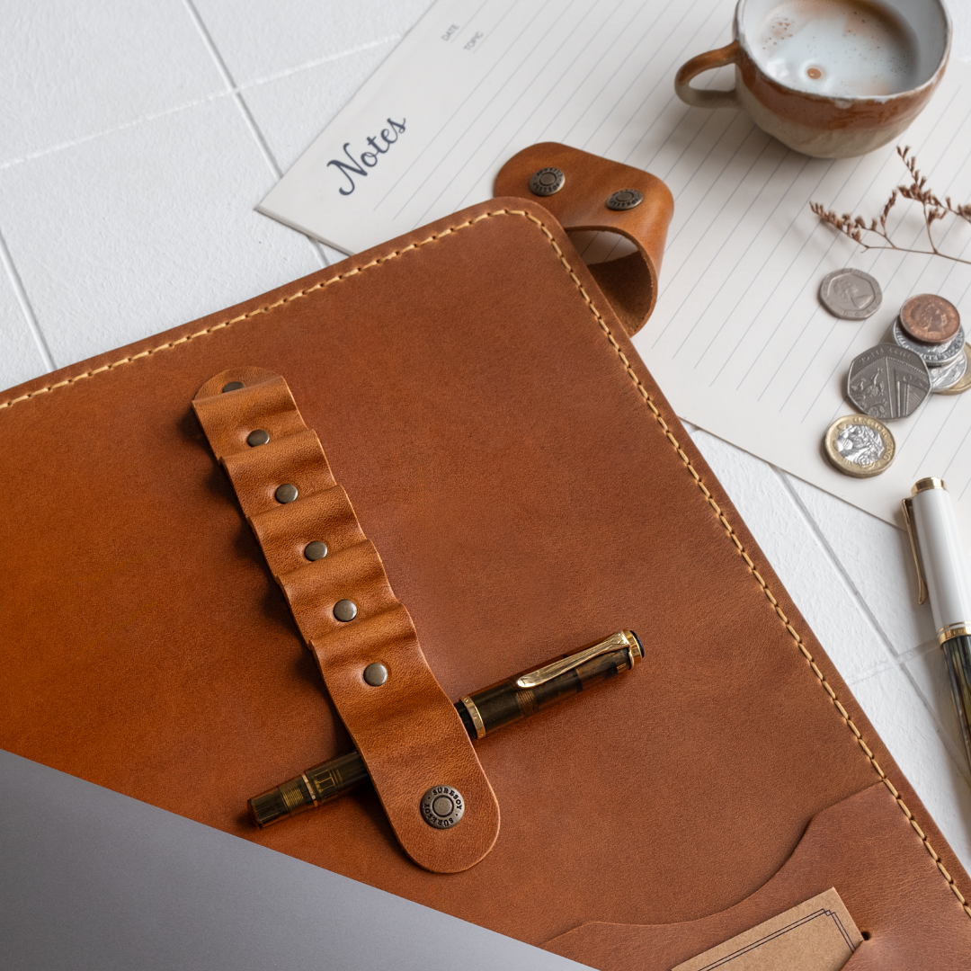 "Artunç XL" Lüks Hakiki Deri Organizer & Macbook - İPad Kılıfı / Anahtarlık Hediye