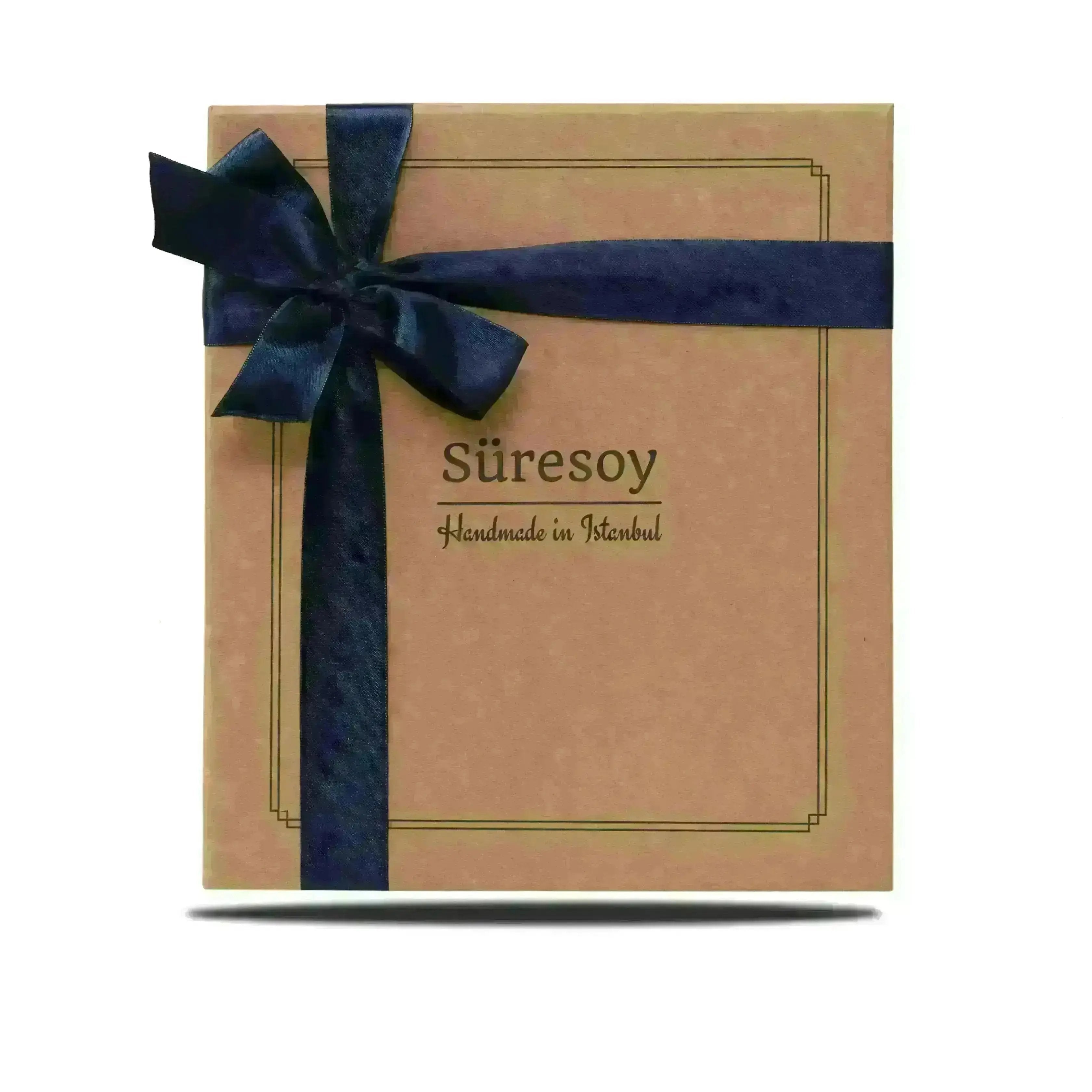 Güneri A4 Pro-Antik Siyah Lüks Hakiki Deri Organizer / Çizgisiz Bloknot, Şık Hediye Paketi