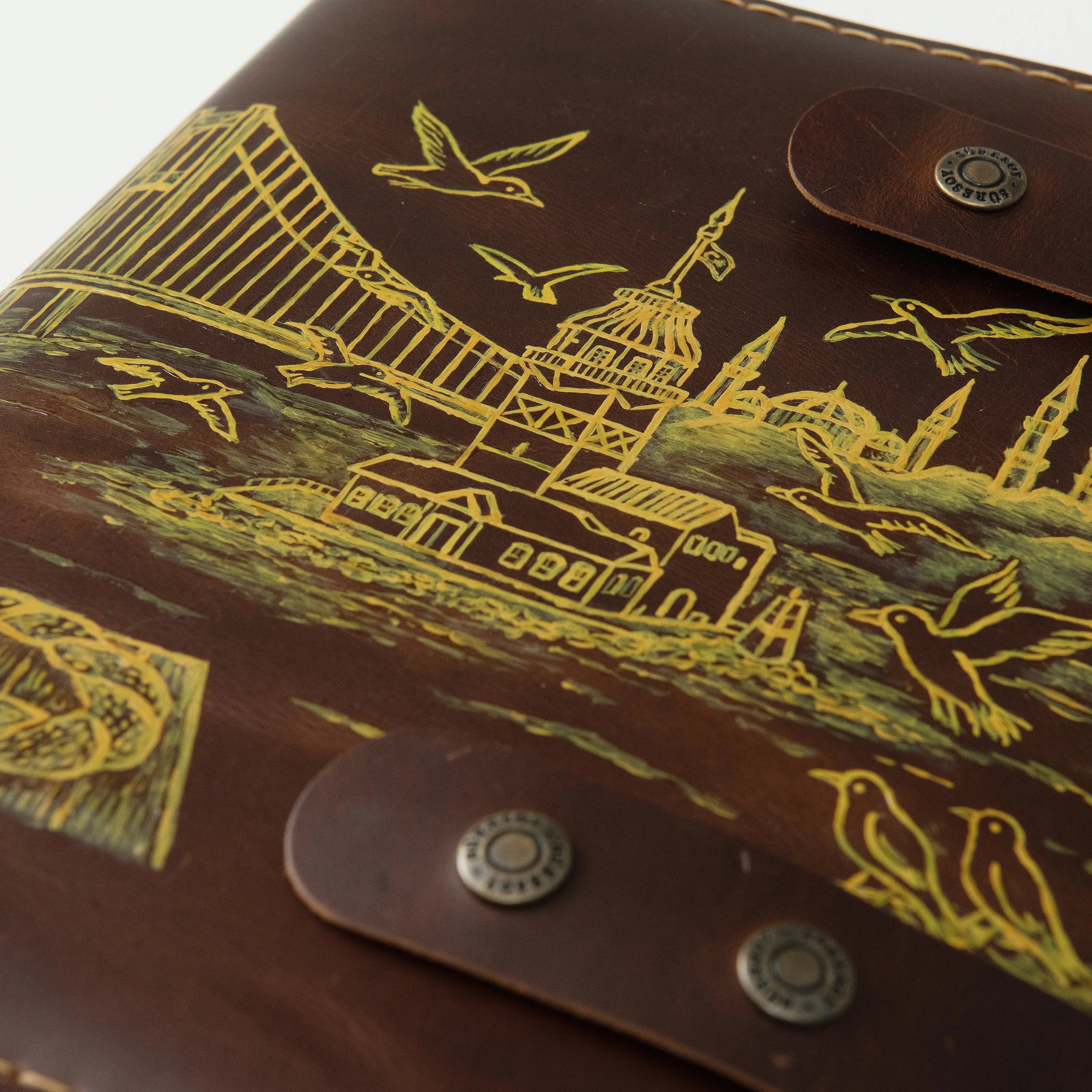 "Parla A5 Pro-Caramel🍯" KIZ KULESİ Yedi Tepeli Şehir İstanbul Limitli Seri 1 / Sulu Boya ile İsim Yazma, Ayraç, Anahtarlık Hediye Kargo, İsim Kazıma, Hediye Paketi Ücretsiz !