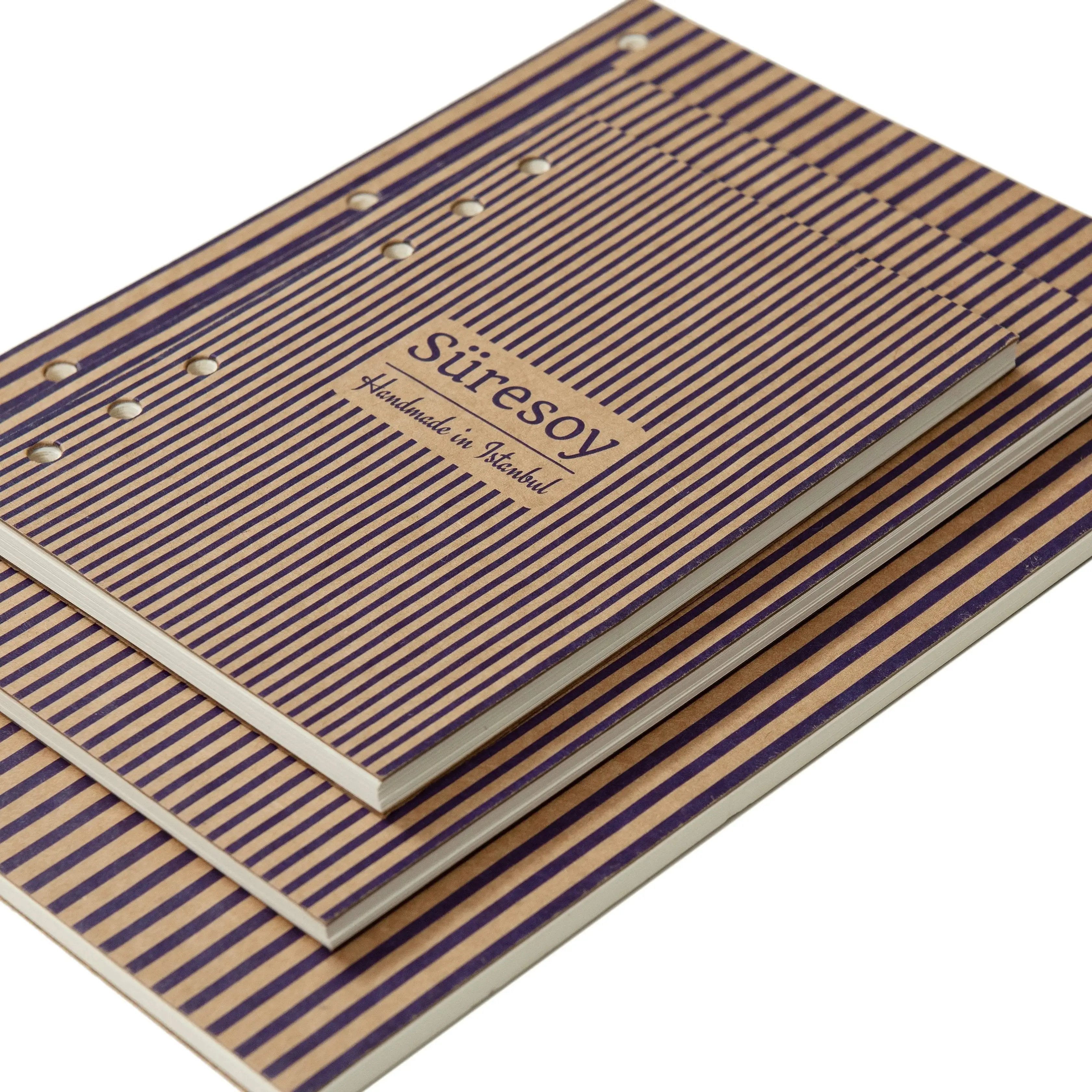 A6 Boy Bloknot / 50 Yaprak / Deri Anahtarlık Hediye 🎁 suresoy