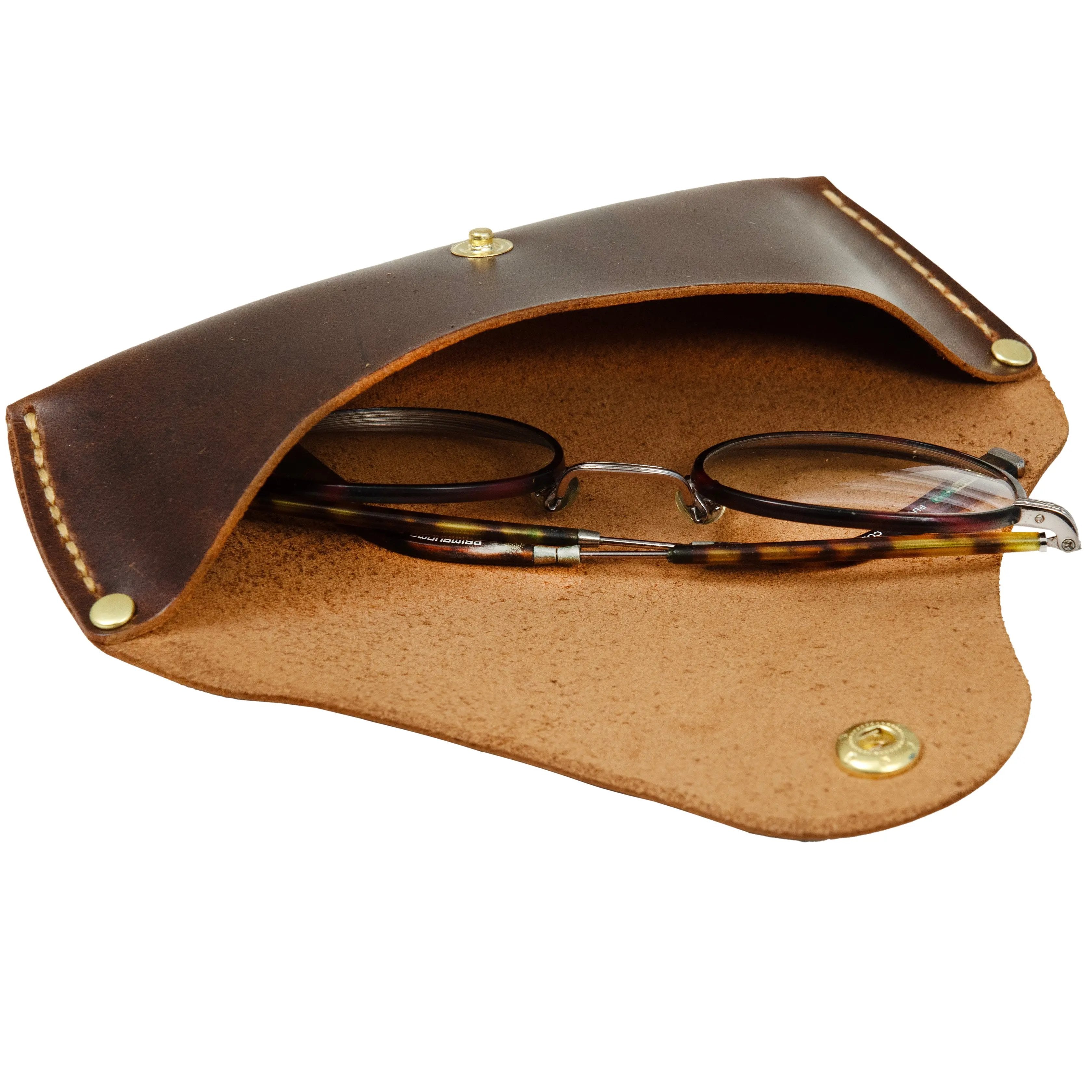 "Ongan - Caramel🍯" Lüks Hakiki Deri Gözlük Kılıfı / Anahtarlık Hediye Kargo, İsim Kazıma, Hediye Paketi Ücretsiz !