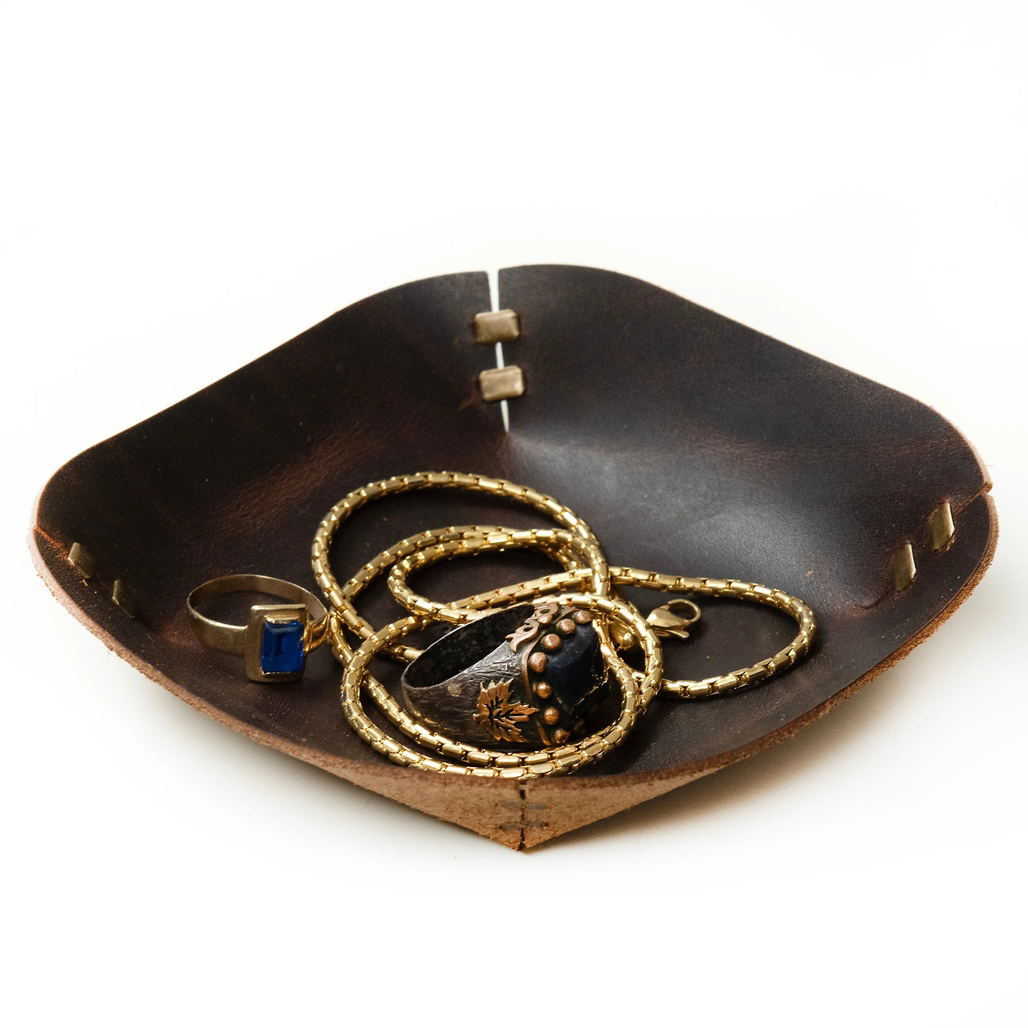 "Yuvarlak Deri Kase - Chocalate🍫" Lüks Hakiki Deri Kase / Anahtarlık Hediye Kargo, İsim Kazıma, Hediye Paketi Ücretsiz !