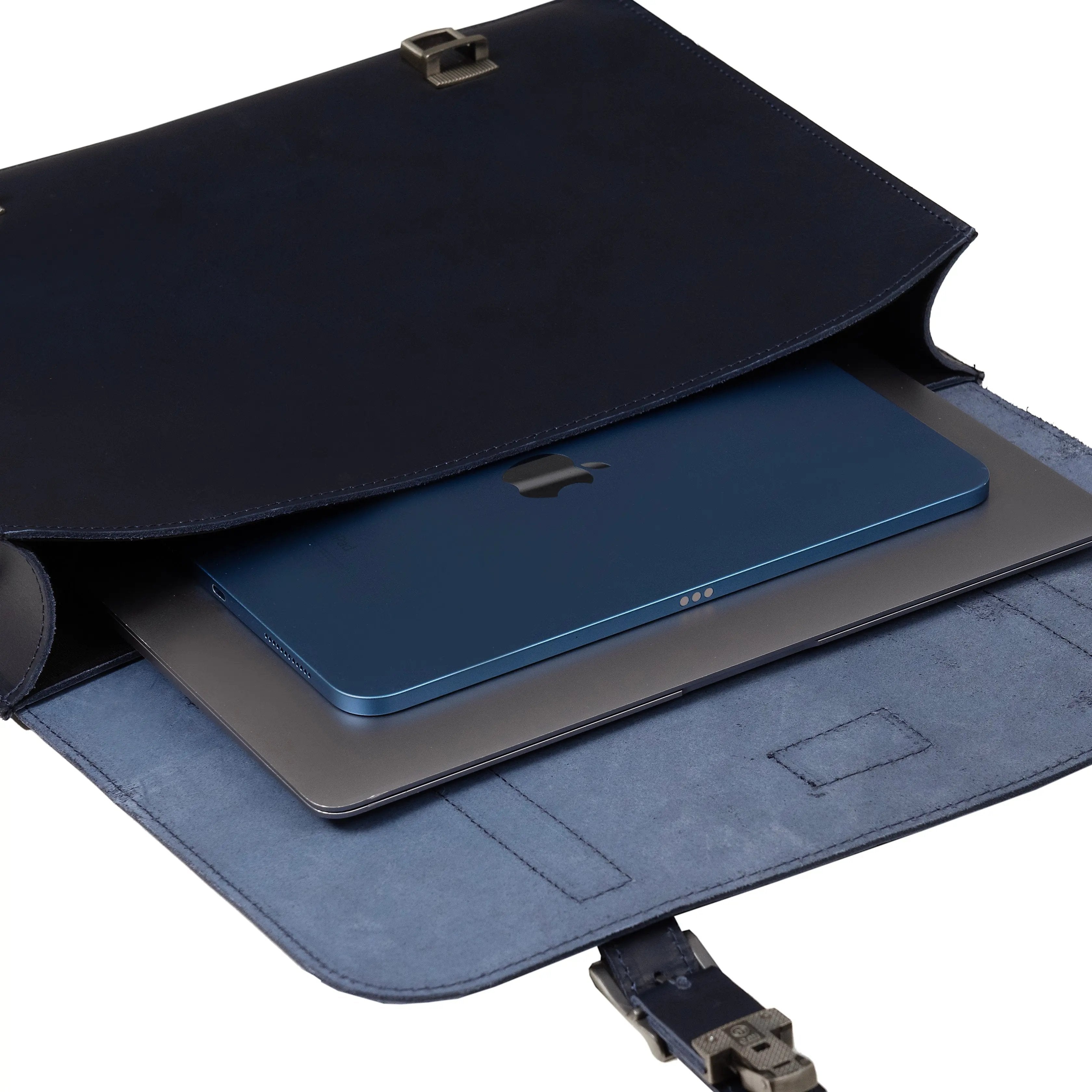 "Temur XL - Lacivert" Lüks Evrak Çantası / Anahtarlık Hediye Kargo, İsim Kazıma, Hediye Paketi Ücretsiz !