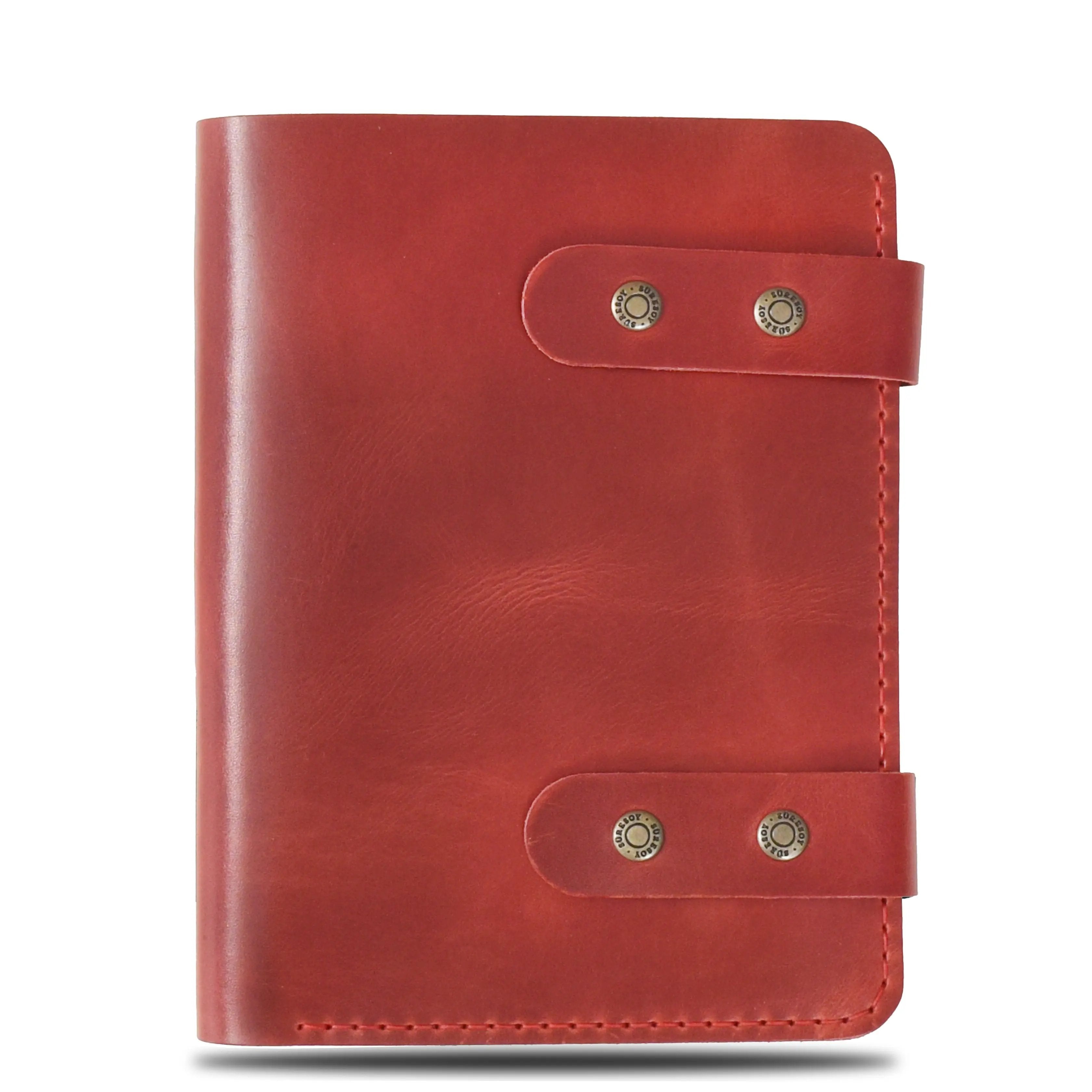 "Tunga A5 Spiralli-Antik Kırmızı" Lüks Hakiki Deri Organizer / Çizgisiz Spiralli Bloknot, Anahtarlık Hediye Kargo, İsim Kazıma, Hediye Paketi Ücretsiz !