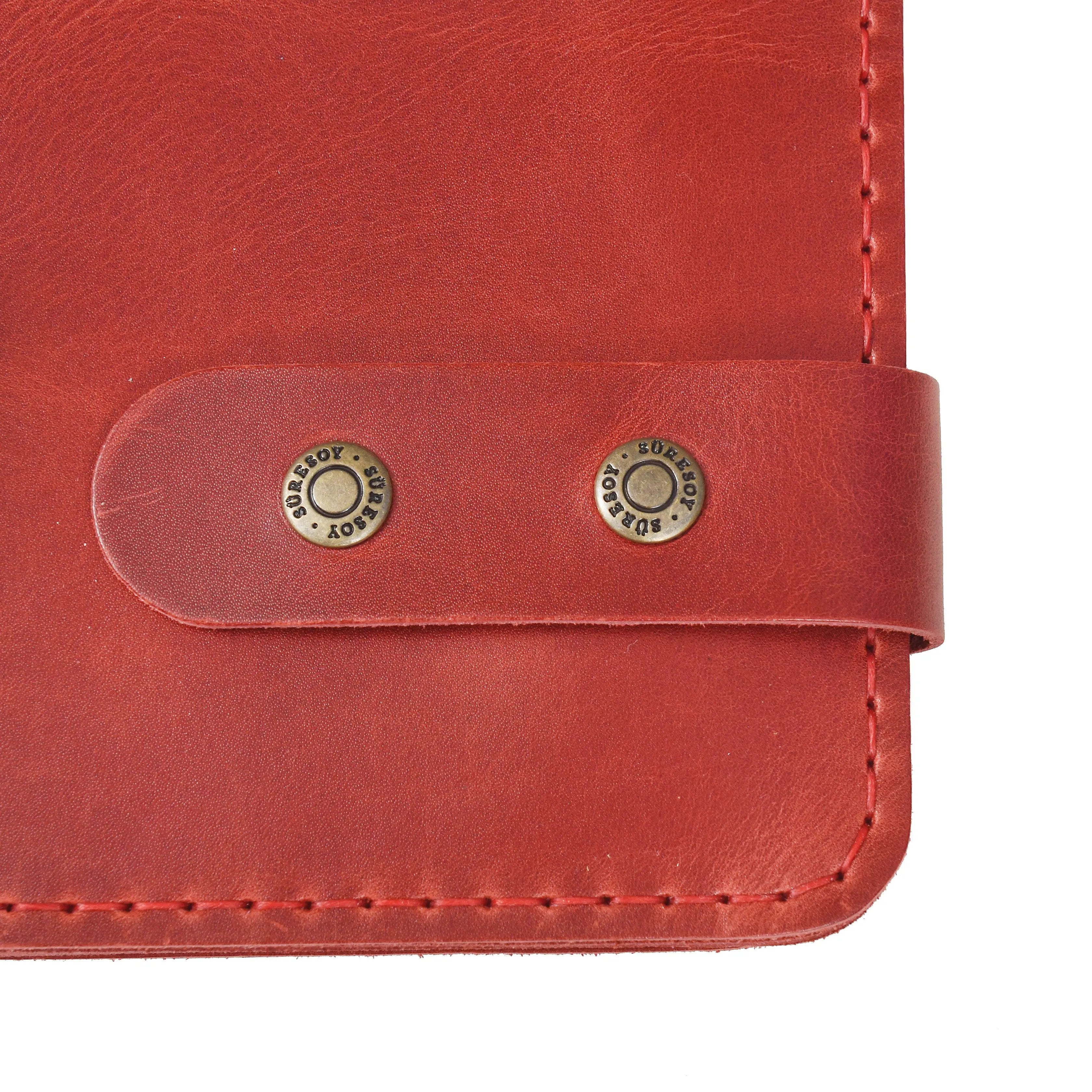 "Tunga A5 Spiralli-Antik Kırmızı" Lüks Hakiki Deri Organizer / Çizgisiz Spiralli Bloknot, Anahtarlık Hediye Kargo, İsim Kazıma, Hediye Paketi Ücretsiz !