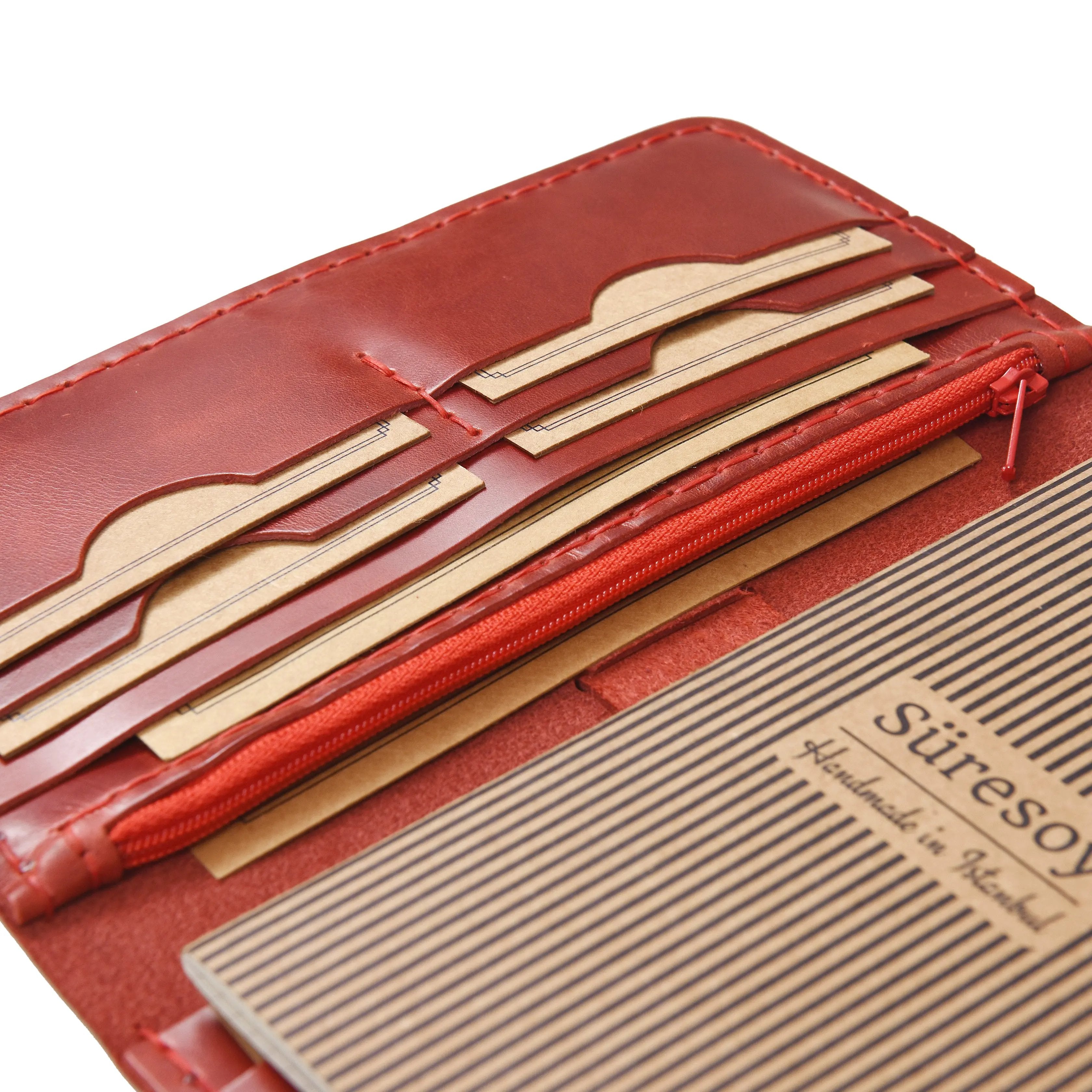 "Seren Pro-Antik Kırmızı" Lüks Hakiki Deri Uzun Cüzdan, Organizer / Kareli Defter, Ayraç, Anahtarlık Hediye Kargo, İsim Kazıma, Hediye Paketi Ücretsiz !