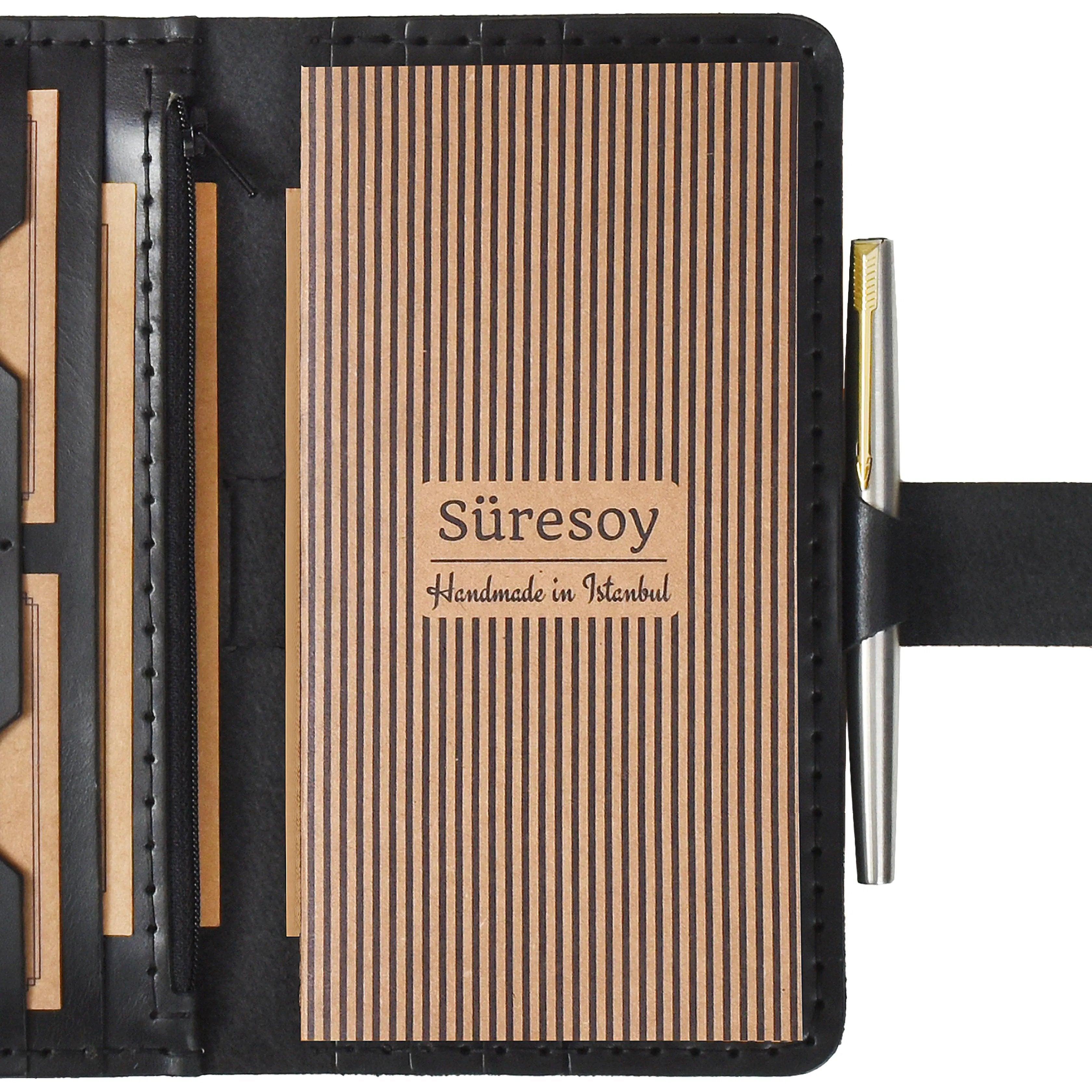 "Seren Pro-Antik Siyah" Lüks Hakiki Deri Uzun Cüzdan, Organizer / Kareli Defter, Ayraç, Anahtarlık Hediye Kargo, İsim Kazıma, Hediye Paketi Ücretsiz !