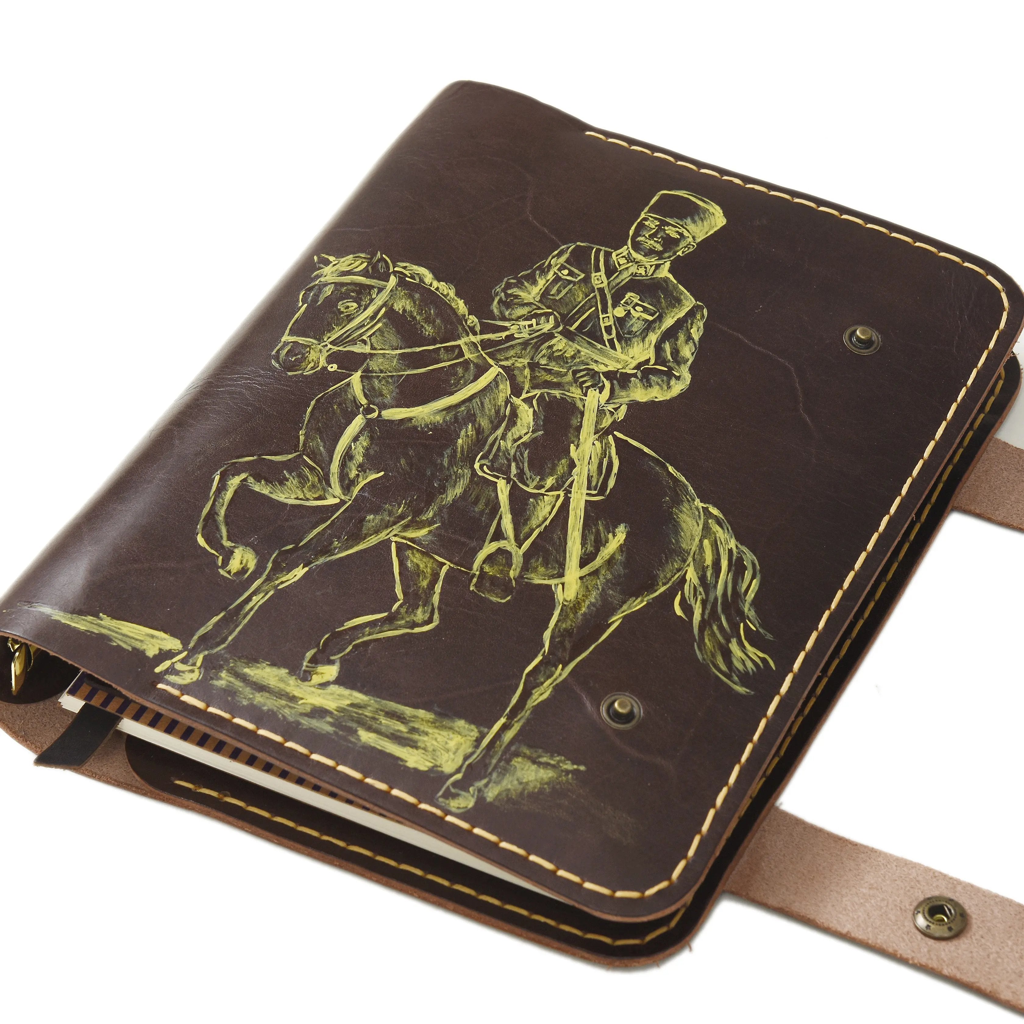 "Parla A5-Chocolate" ATATÜRK Limitli Seri 1 / Sulu Boya ile İsim Yazma, Ayraç, Anahtarlık Hediye Kargo, İsim Kazıma, Hediye Paketi Ücretsiz !