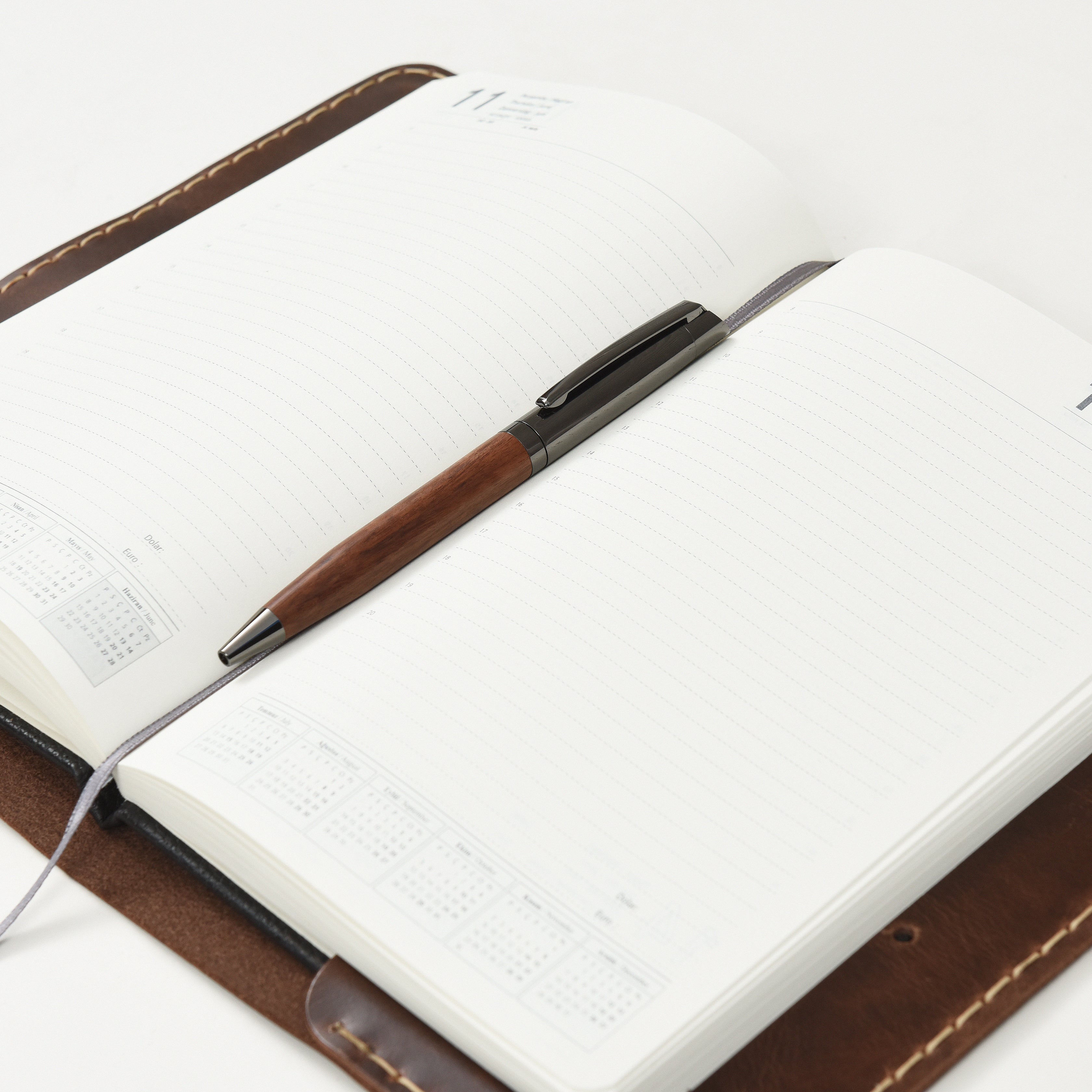 ''(26 Adet Limitli Ürün) 2026 A5 Ajanda - Antik Kahve" Kız Kulesi Sulu Boya Tasarım / Sulu Boya ile İsim Yazma, Kalem, Anahtarlık Hediye