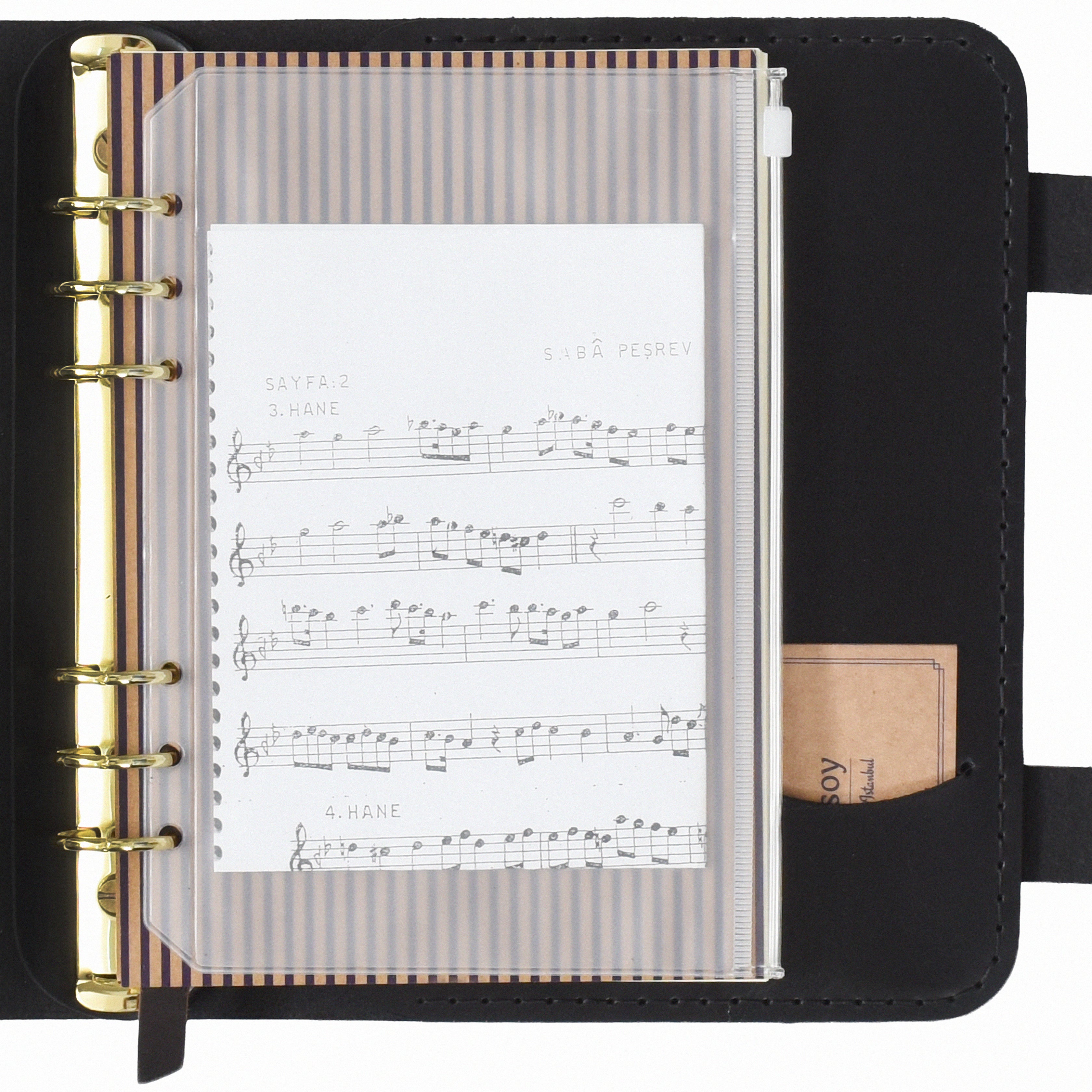 "Güneri A5 Pro" Lüks Hakiki Deri Organizer