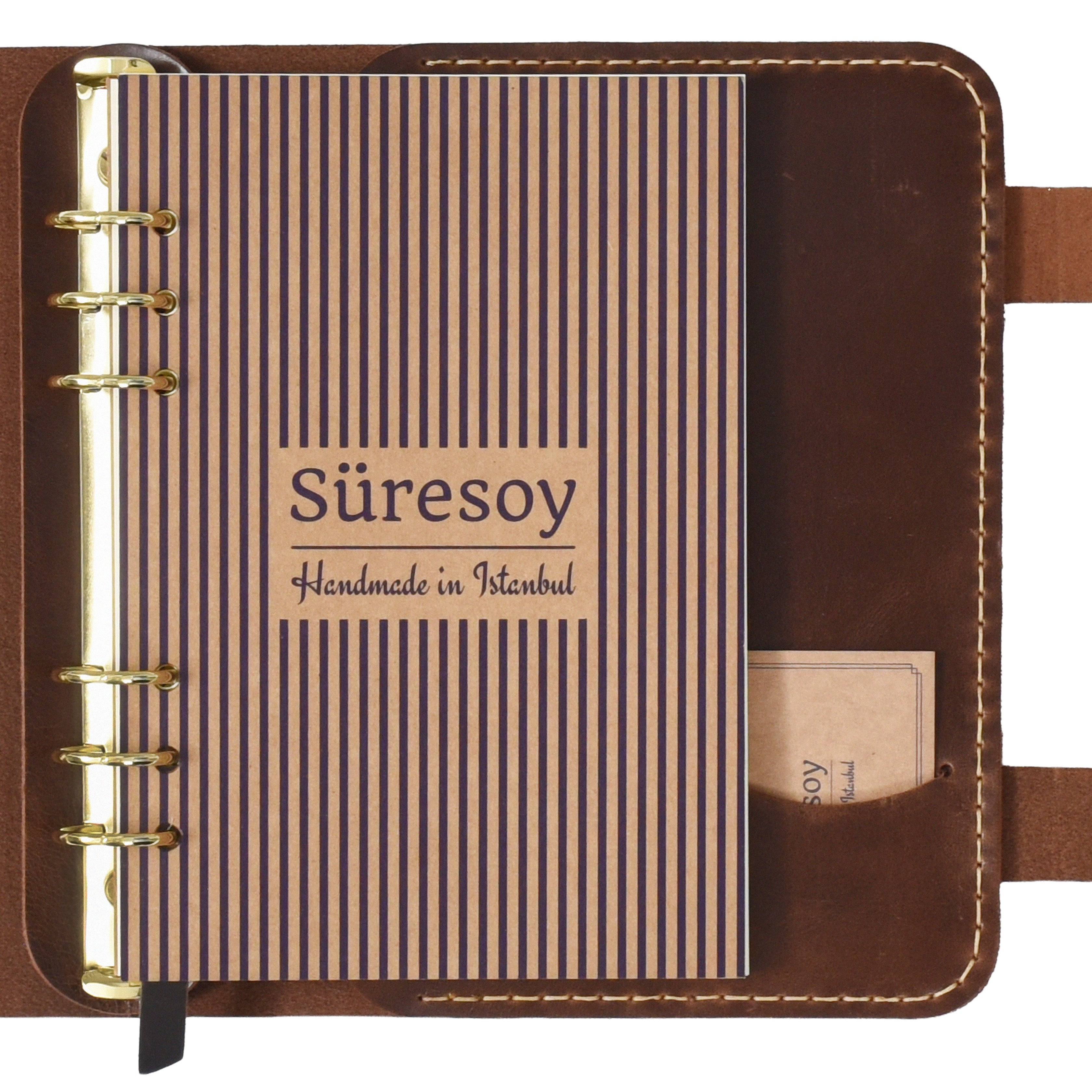 "Güneri A5 Pro" Lüks Hakiki Deri Organizer