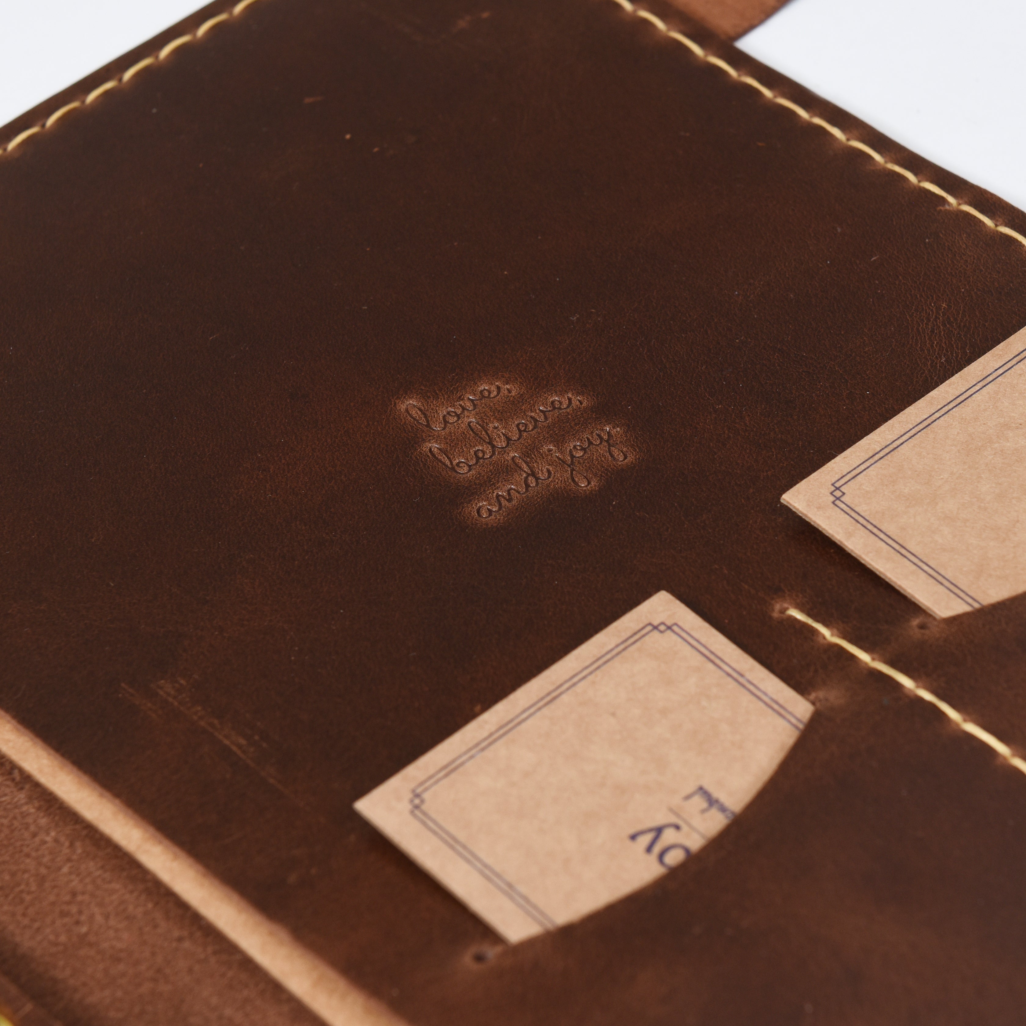 "Güneri A5 Pro" Lüks Hakiki Deri Organizer