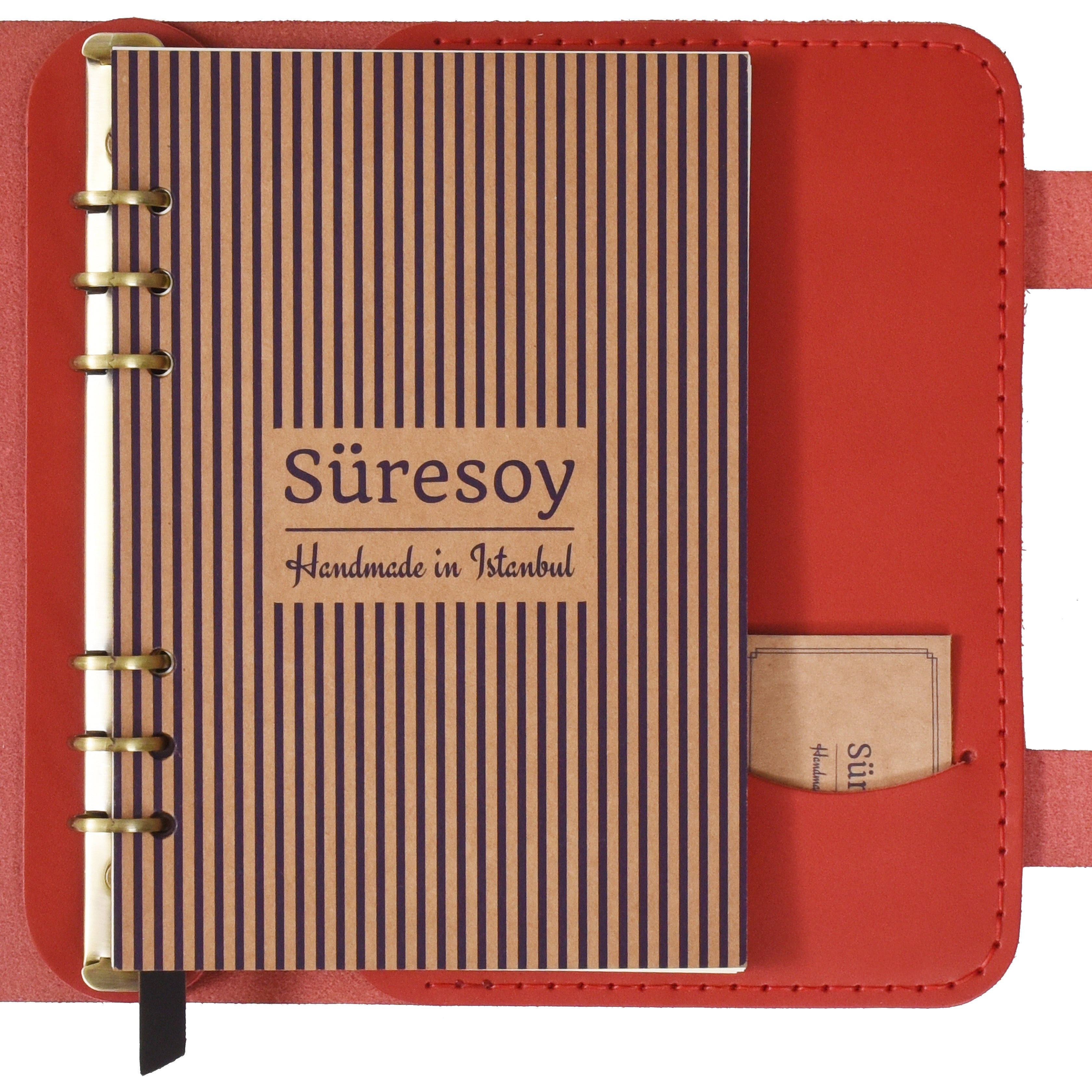 "Güneri A5 Pro-Kırmızı" ORTAKÖY Yedi Tepeli Şehir İstanbul Limitli Seri 2 / Sulu Boya ile İsim Yazma, Anahtarlık Hediye