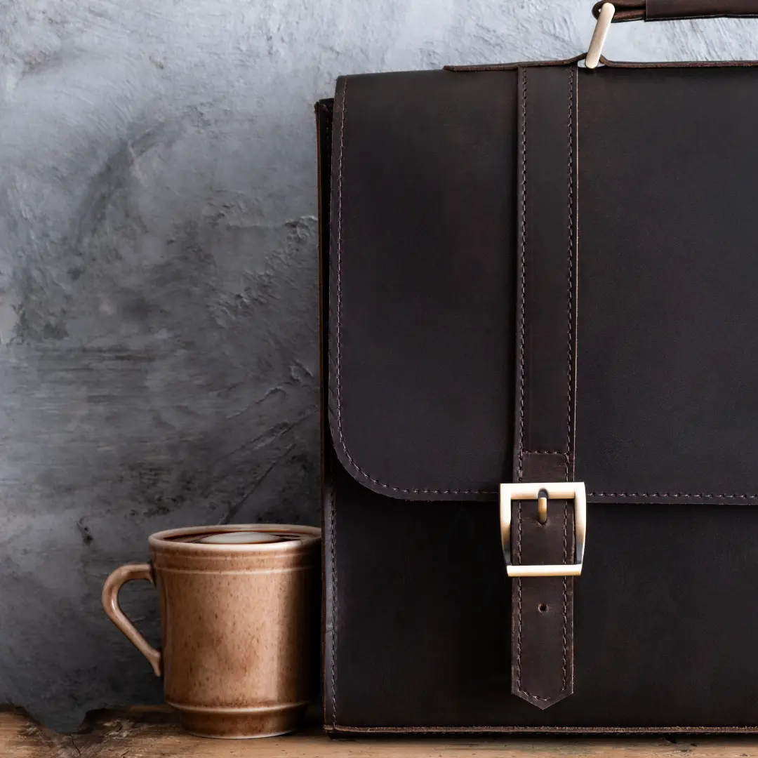 "Temur XL - Chocolate🍫" Lüks Evrak Çantası / Anahtarlık Hediye Kargo, İsim Kazıma, Hediye Paketi Ücretsiz !