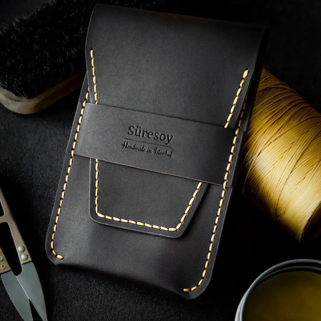 "Yazğan-Chocolate🍫" Lüks Hakiki Kalem Kılıfı / Anahtarlık Hediye Kargo, İsim Kazıma, Hediye Paketi Ücretsiz !