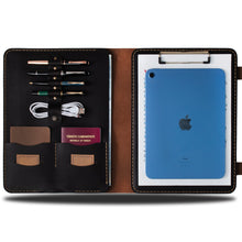Görseli Galeri görüntüleyiciye yükleyin, &#39;&#39;Parla Sekreterlik-Chocolate🍫&#39;&#39; Lüks Hakiki Deri Organizer &amp; İPad Kılıfı / İsim Yazma, Şık Hediye Paketi, Anahtarlık ve Kargo Ücretsiz !
