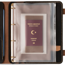 Görseli Galeri görüntüleyiciye yükleyin, &quot;Güneri A4 Pro-Chocolate🍫&quot; Lüks Hakiki Deri Organizer / Çizgisiz Bloknot, İsim Yazma, Şık Hediye Paketi, Ayraç, Anahtarlık ve Kargo Ücretsiz !
