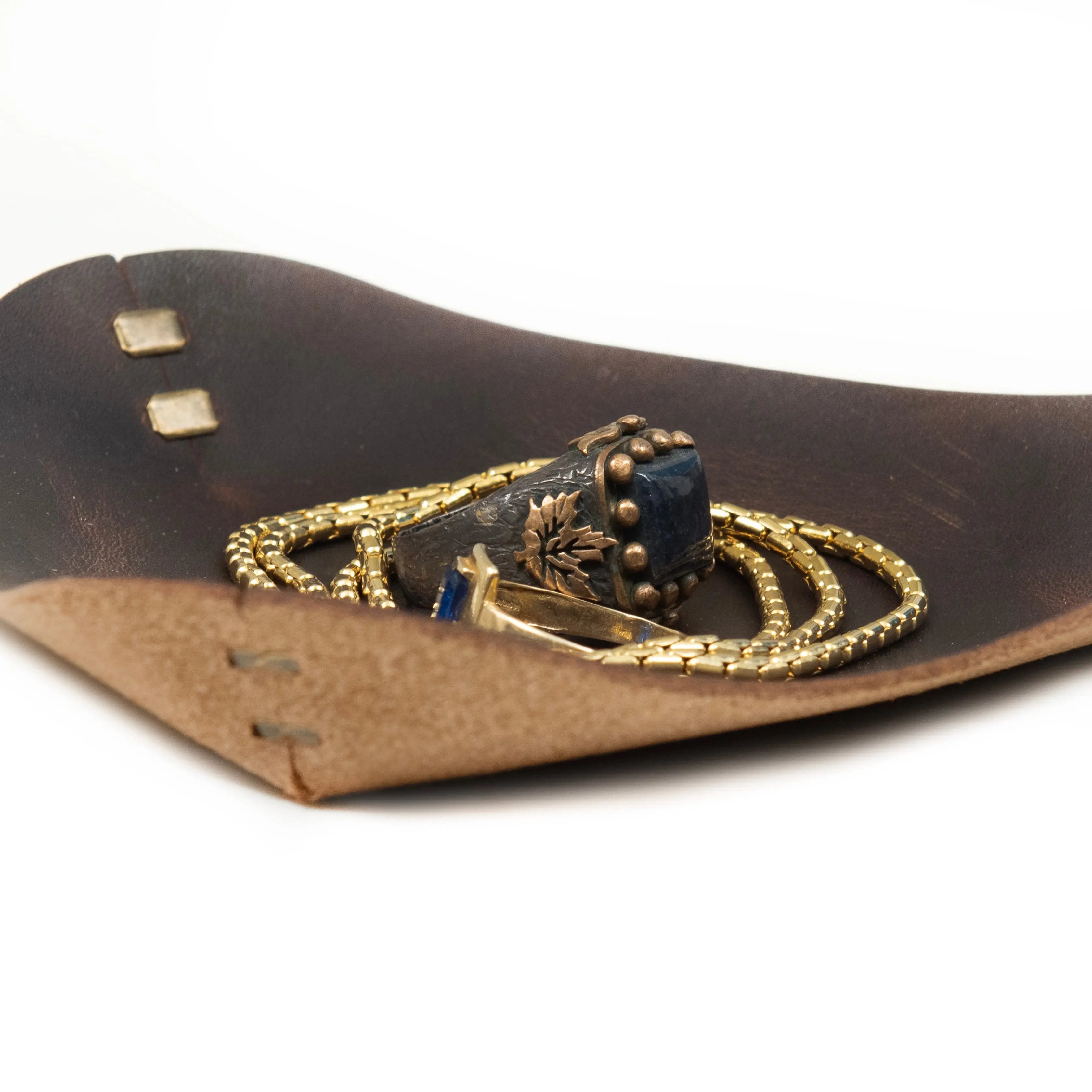 "Üçgen Deri Kase - Chocalate🍫" Lüks Hakiki Deri Kase / Anahtarlık Hediye Kargo, İsim Kazıma, Hediye Paketi Ücretsiz !