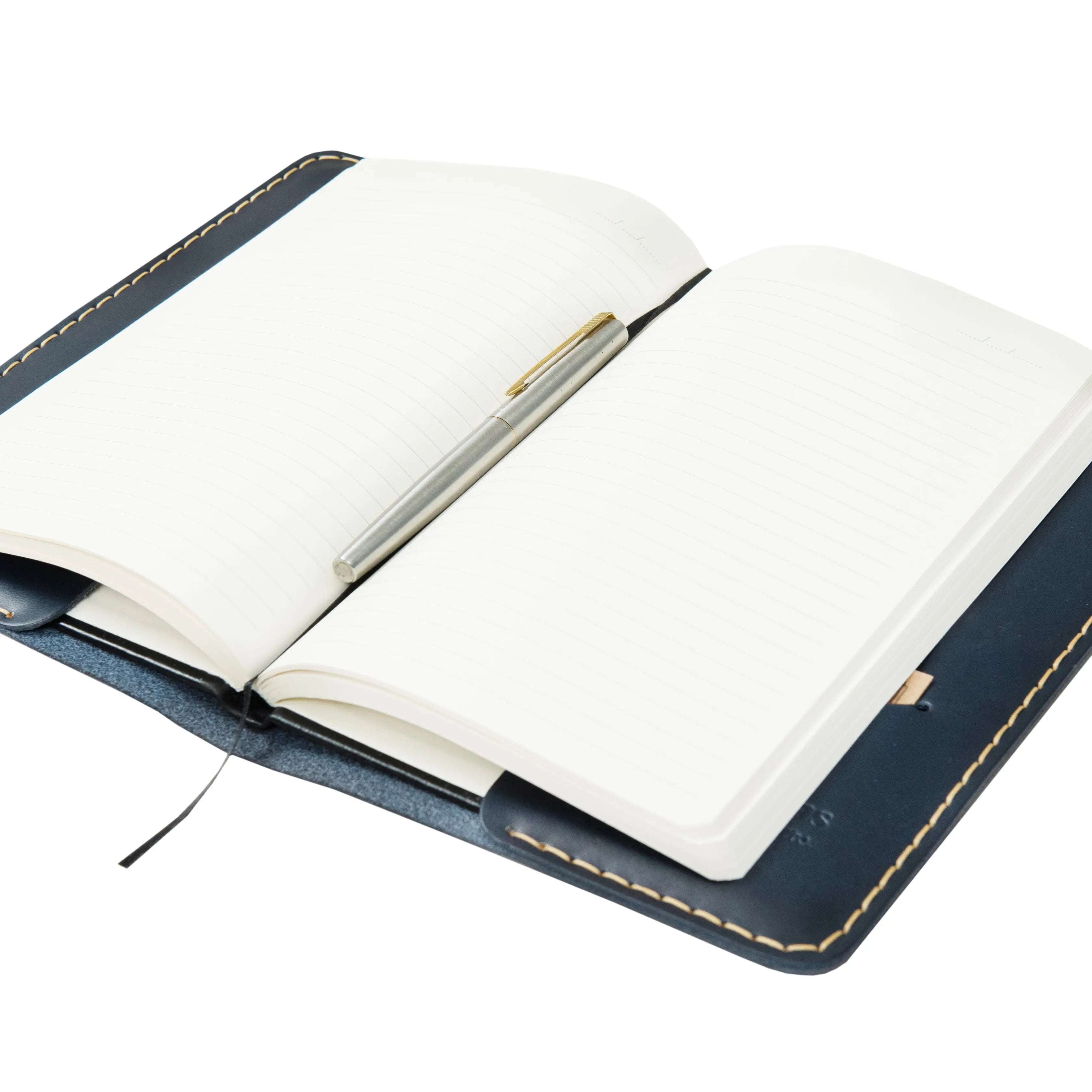 "Talu - Lacivert" Lüks Hakiki Deri A5 Defter Kılıfı / Ayraç ve Anahtarlık Hediye Kargo, İsim Kazıma, Hediye Paketi Ücretsiz !