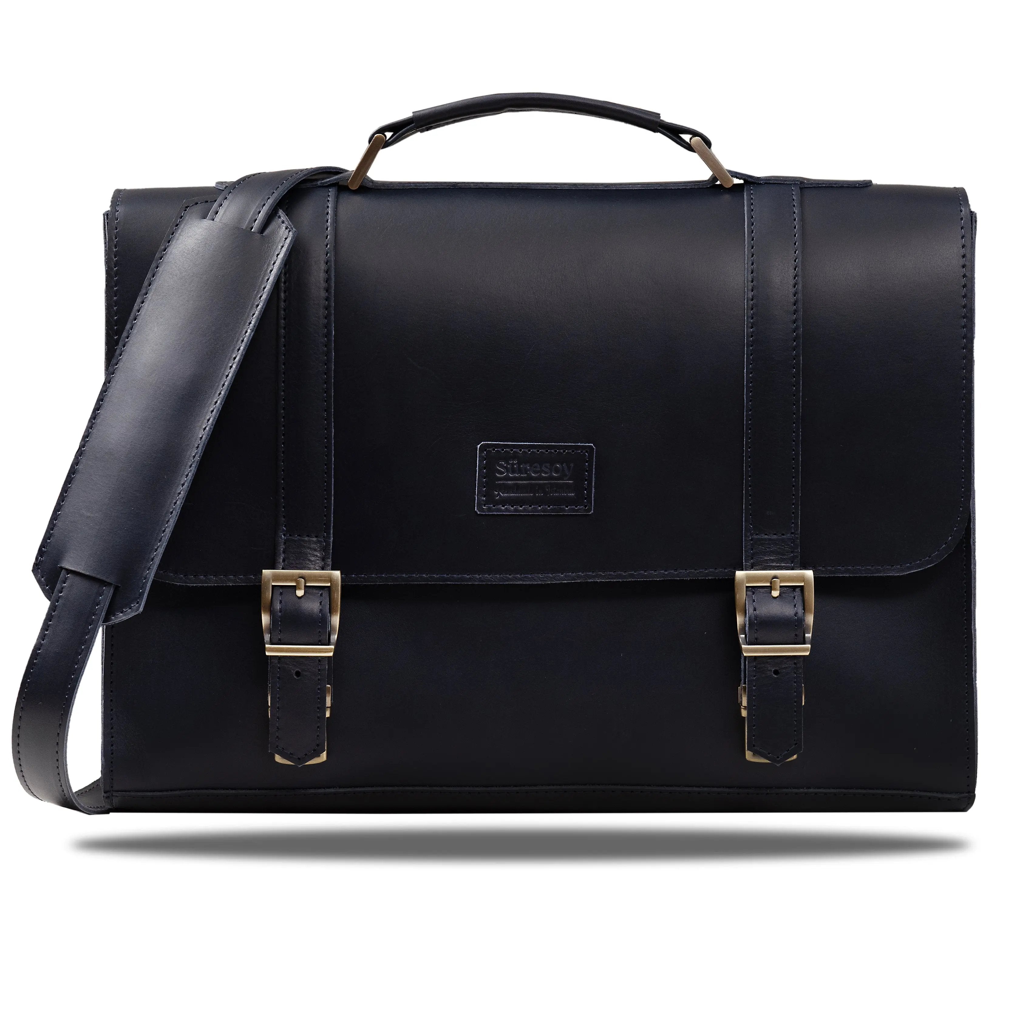 "Temur XL - Lacivert" Lüks Evrak Çantası / Anahtarlık Hediye Kargo, İsim Kazıma, Hediye Paketi Ücretsiz !