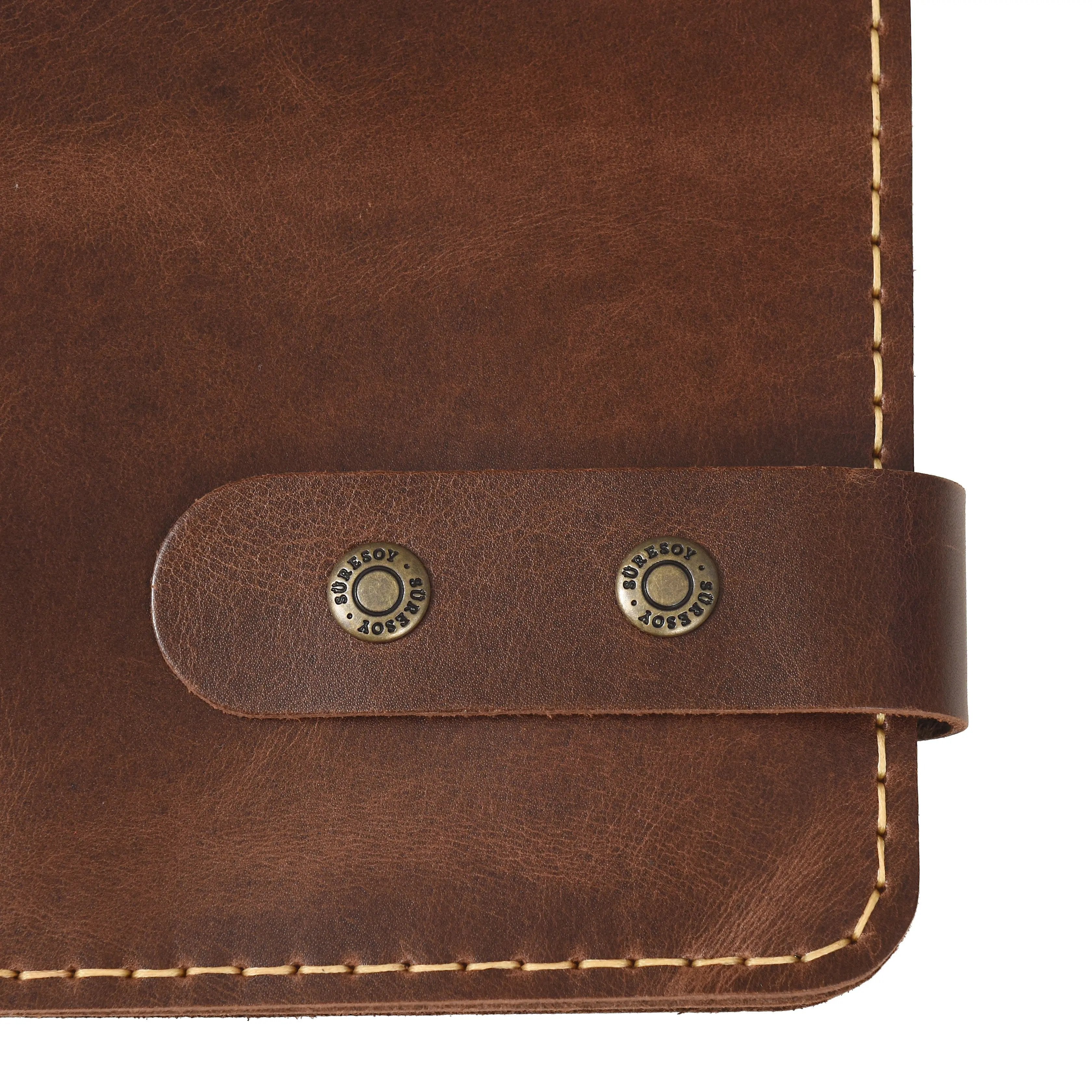 "Tunga A5 Spiralli-Antik Kahve" Lüks Hakiki Deri Organizer / Çizgisiz Spiralli Bloknot, Anahtarlık Hediye Kargo, İsim Kazıma, Hediye Paketi Ücretsiz !