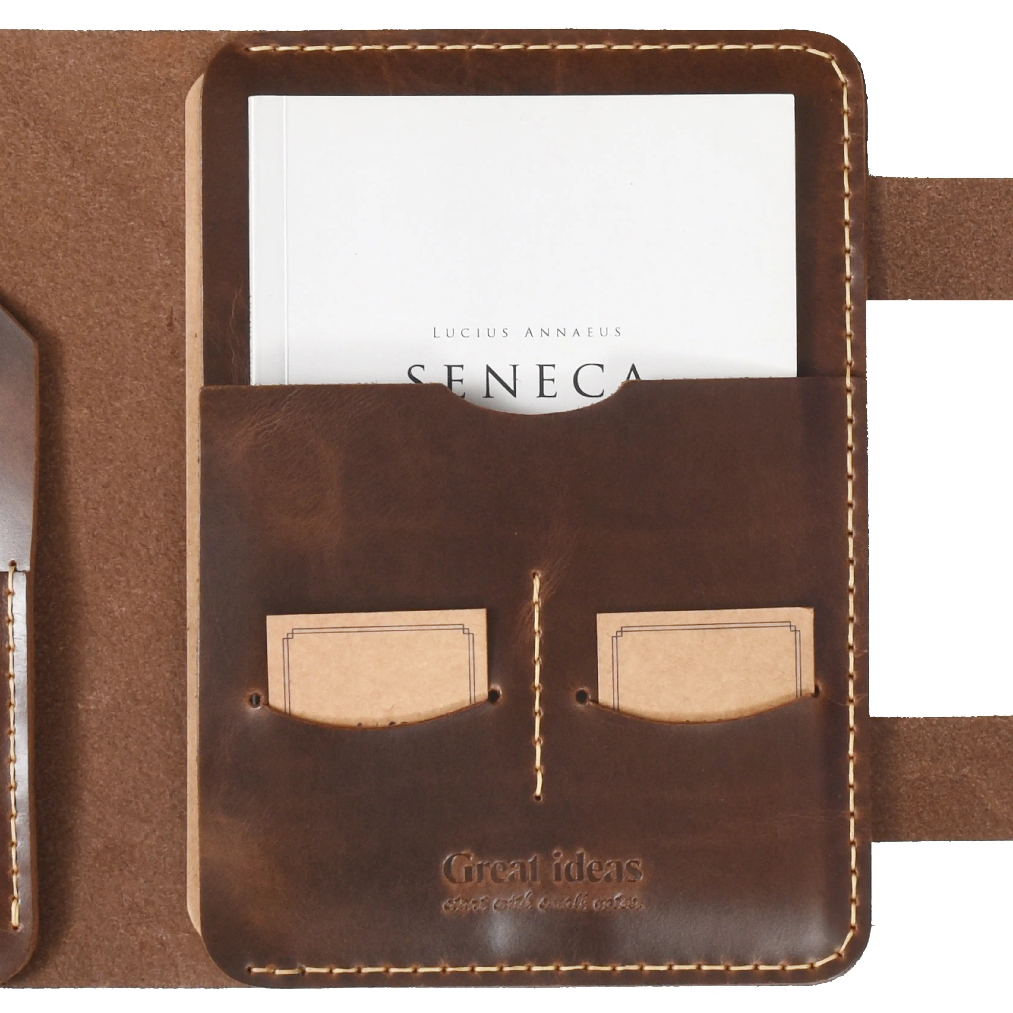 "Tunga A5 Spiralli-Antik Kahve" Lüks Hakiki Deri Organizer / Çizgisiz Spiralli Bloknot, Anahtarlık Hediye Kargo, İsim Kazıma, Hediye Paketi Ücretsiz !