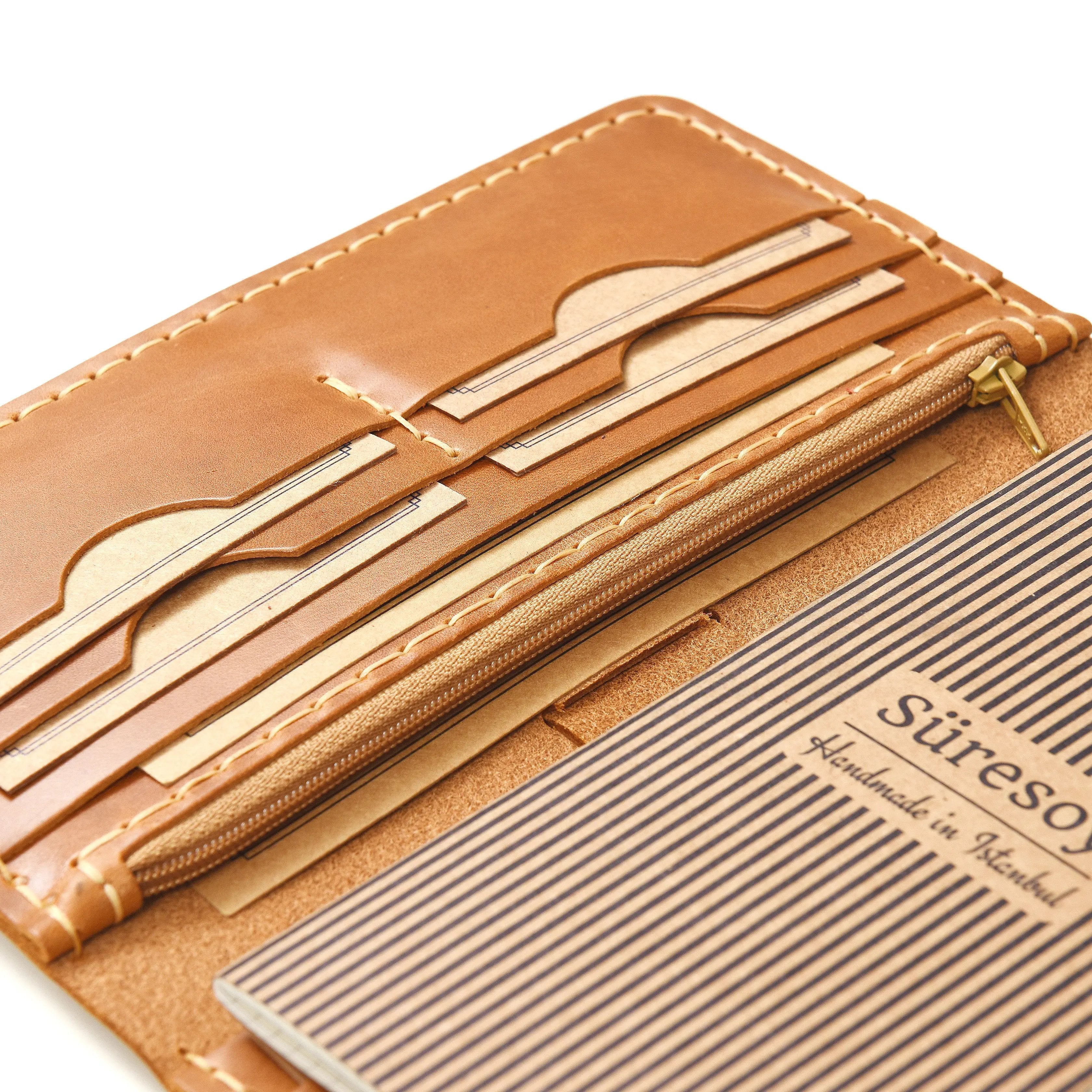 "Seren Pro-Camel" Lüks Hakiki Deri Uzun Cüzdan, Organizer / Kareli Defter, Ayraç, Anahtarlık Hediye Kargo, İsim Kazıma, Hediye Paketi Ücretsiz !