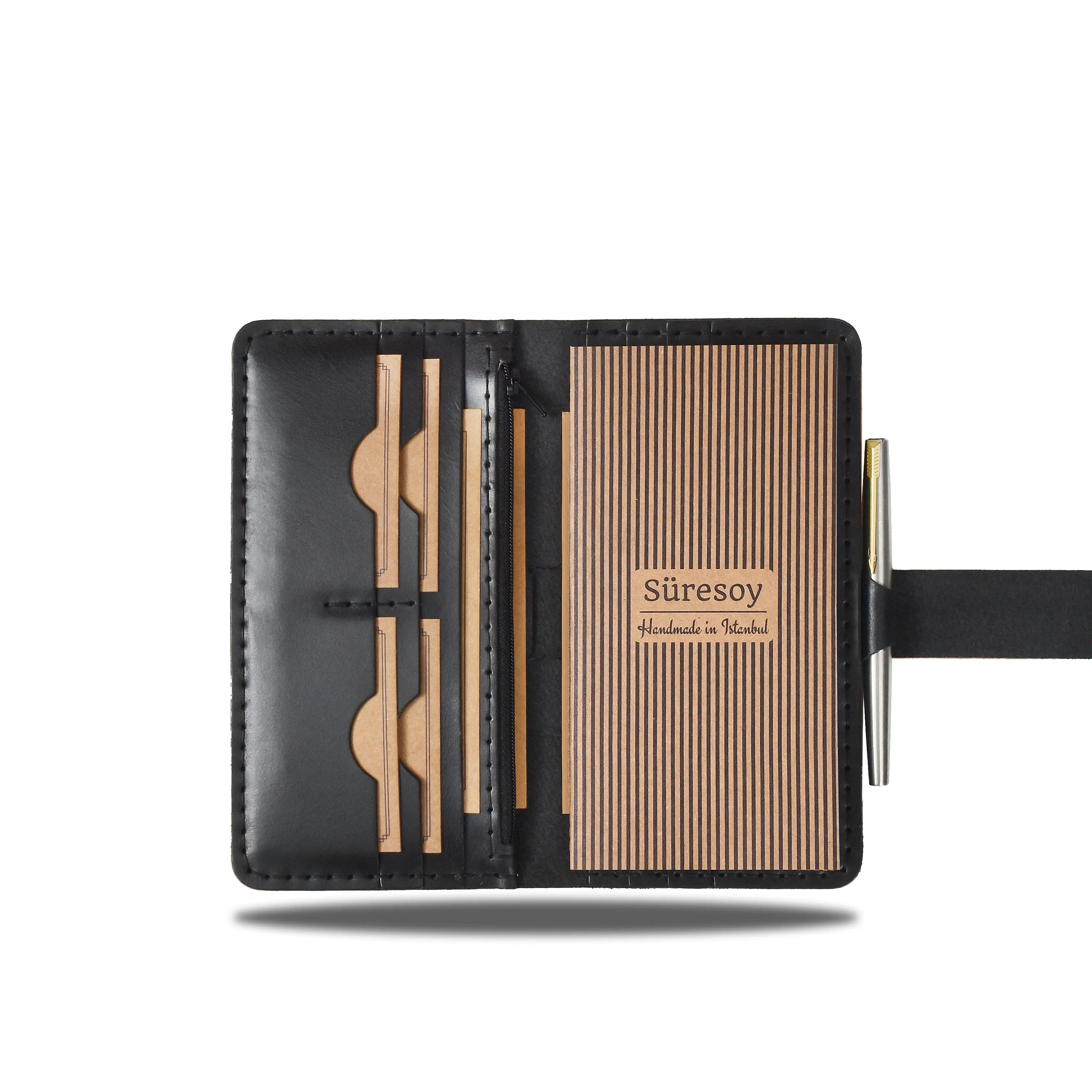 "Seren Pro-Antik Siyah" Lüks Hakiki Deri Uzun Cüzdan, Organizer / Kareli Defter, Ayraç, Anahtarlık Hediye Kargo, İsim Kazıma, Hediye Paketi Ücretsiz !