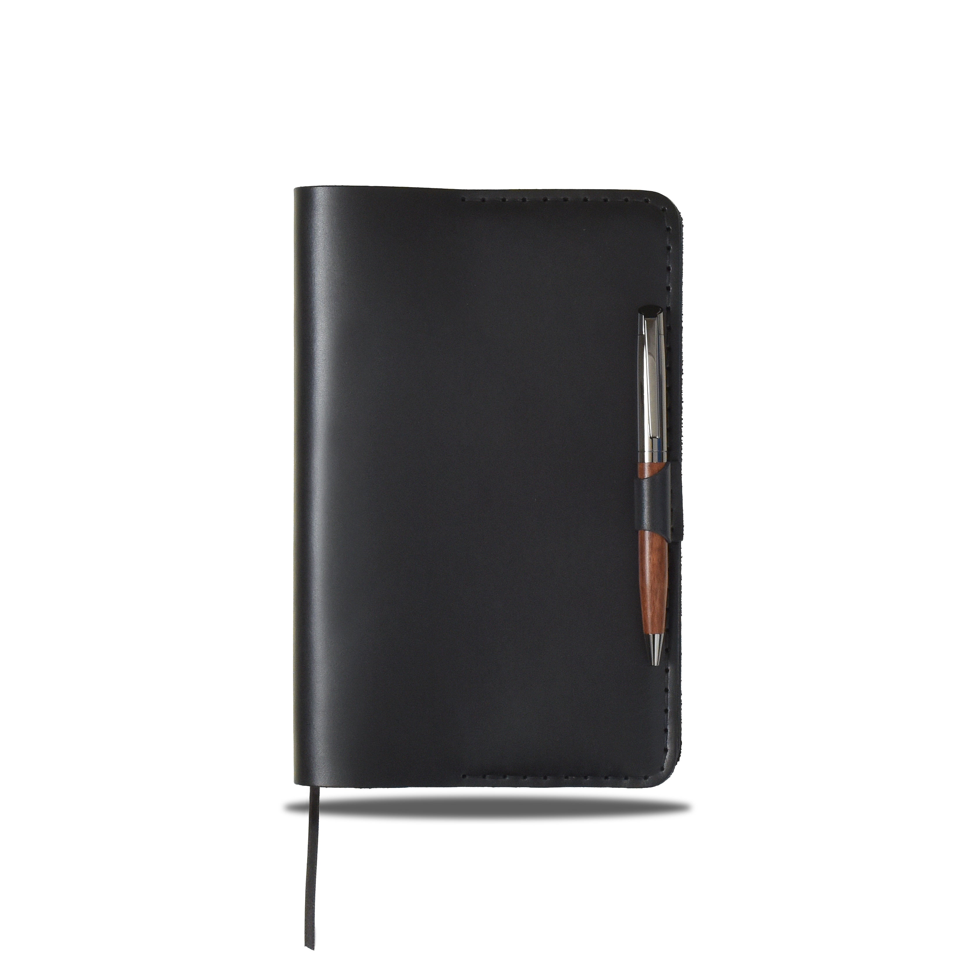 "Talu" Lüks Hakiki Deri A5 Defter Kılıfı / Çizgili Defter, Ayraç ve Anahtarlık Hediye