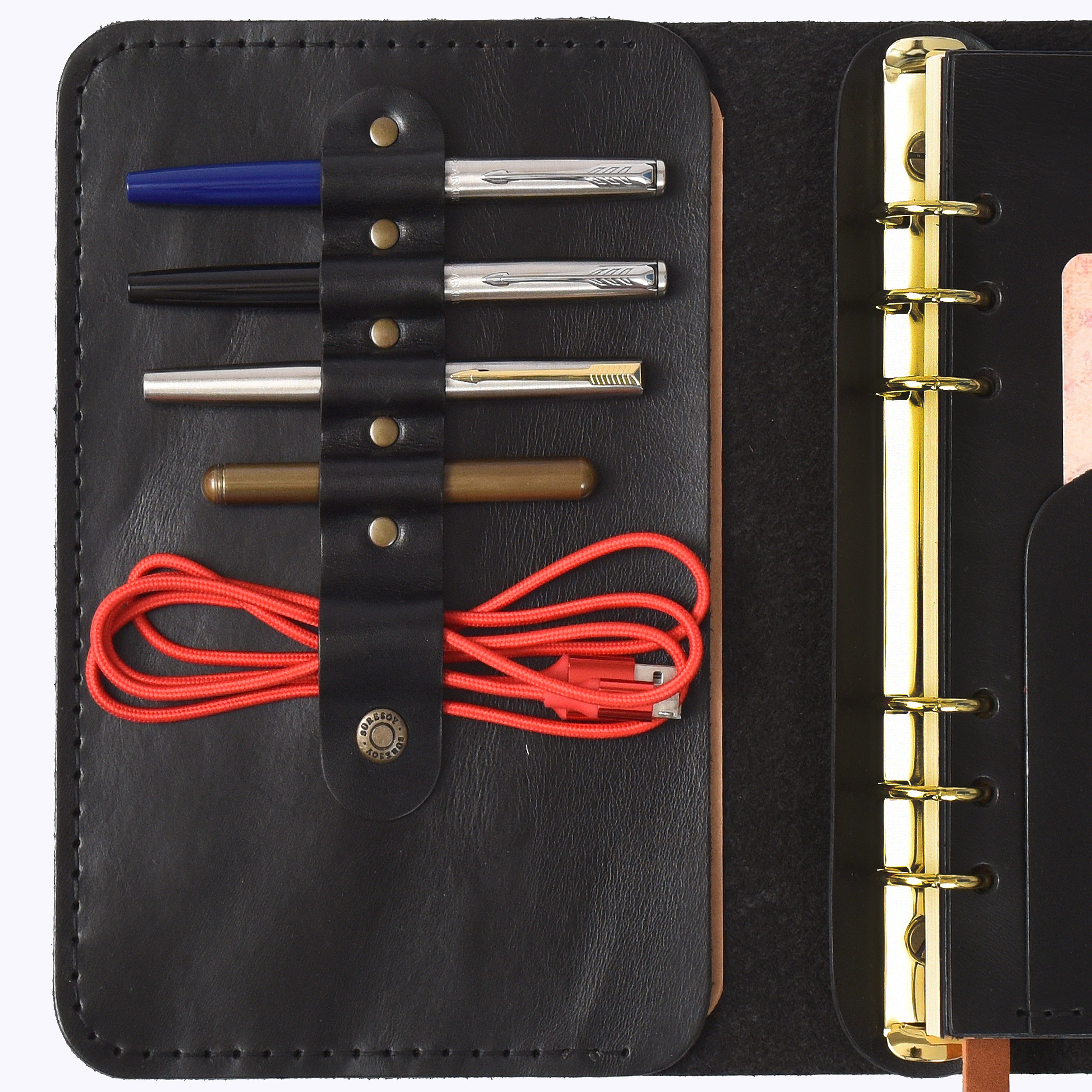 "Parla A5 Pro" Lüks Hakiki Deri Organizer