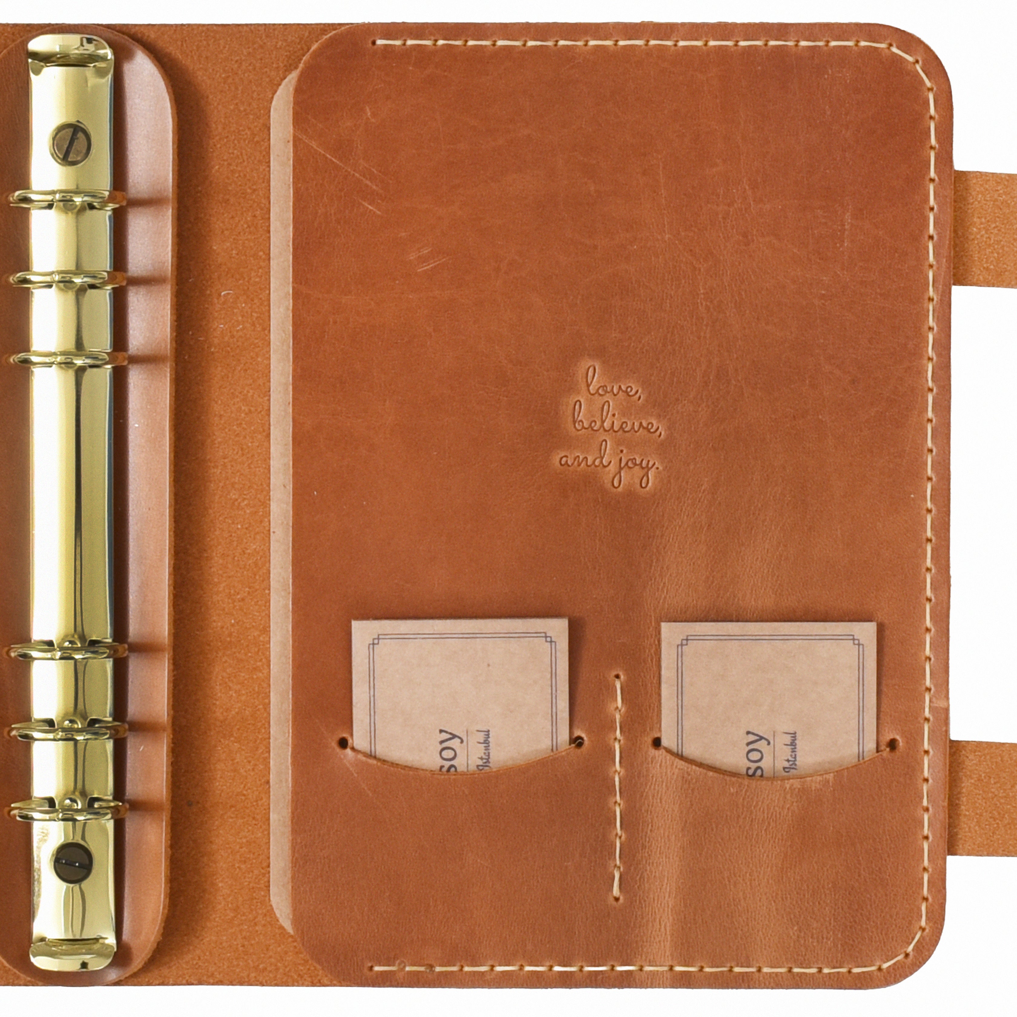 "Güneri A5 Pro" Lüks Hakiki Deri Organizer