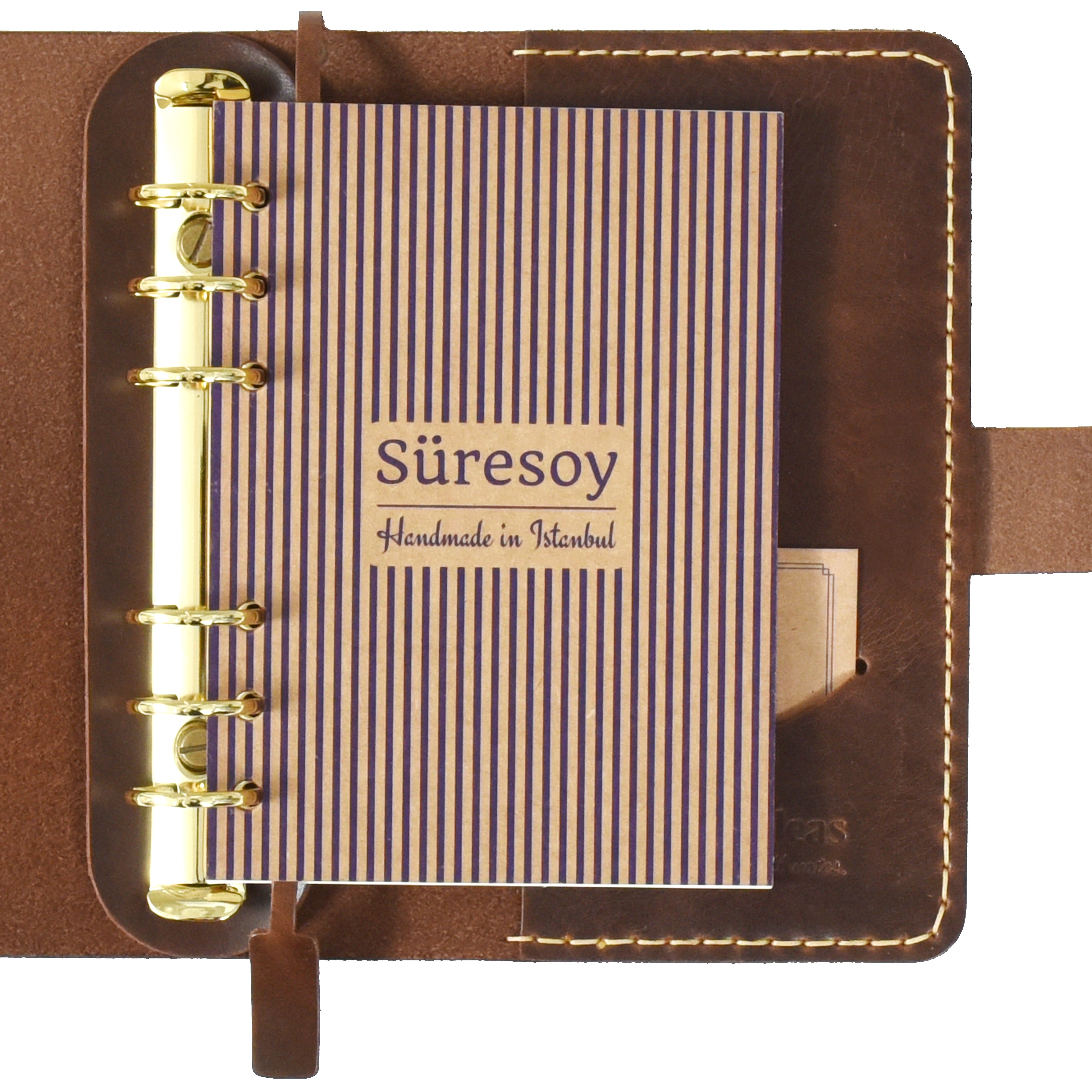 "Aydem A6 Pro" Lüks Hakiki Deri Organizer