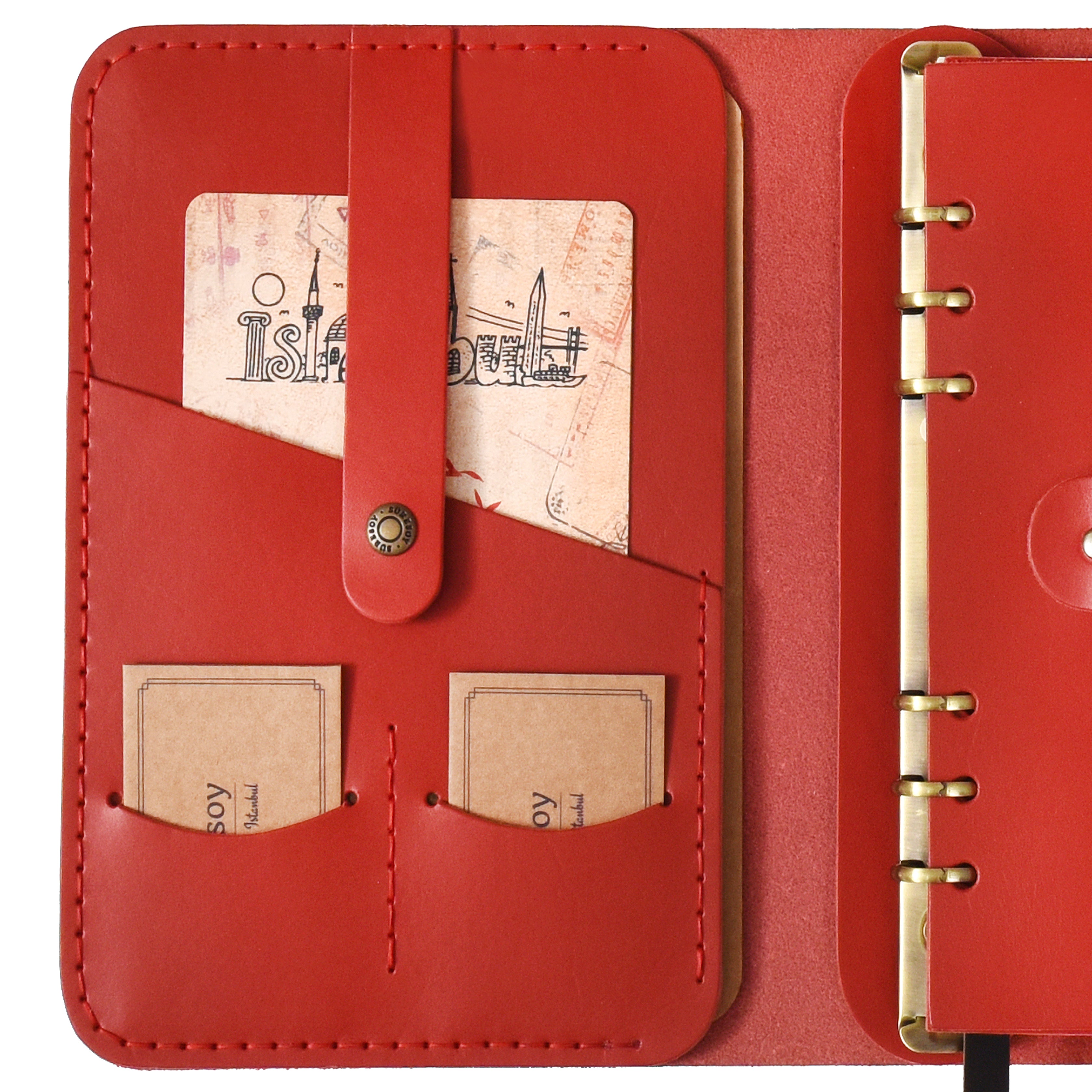 "Güneri A5 Pro-Kırmızı" ORTAKÖY Yedi Tepeli Şehir İstanbul Limitli Seri 2 / Sulu Boya ile İsim Yazma, Anahtarlık Hediye